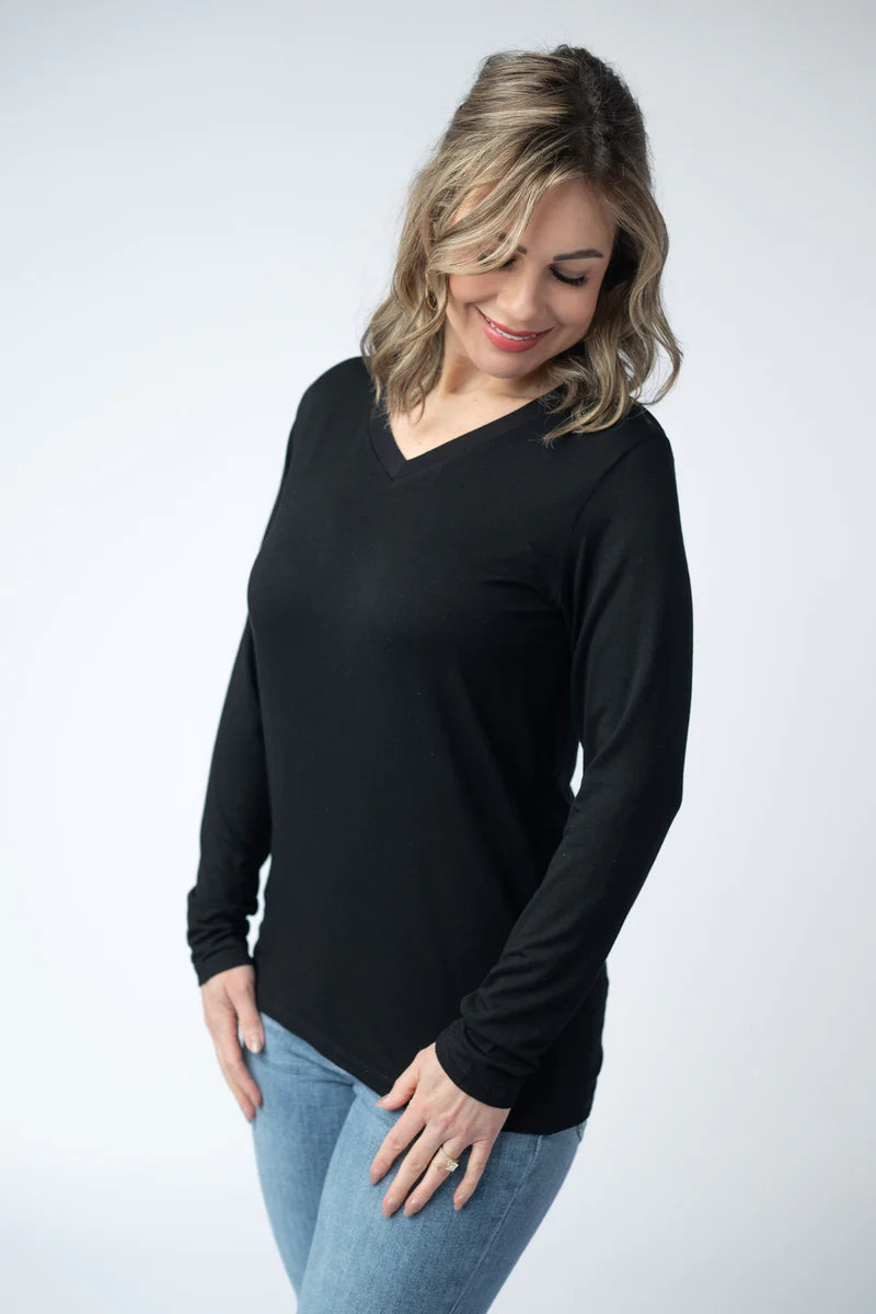 Larissa V Neck Tee