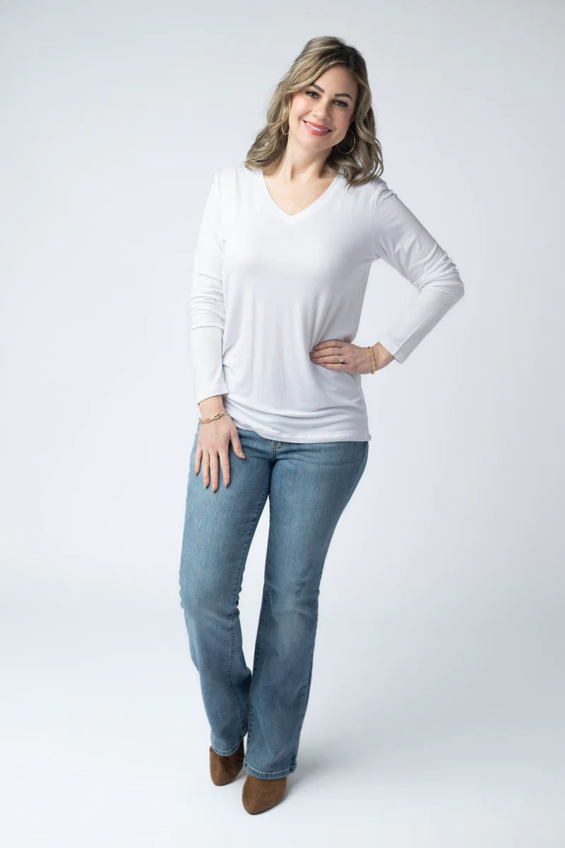 Larissa V Neck Tee