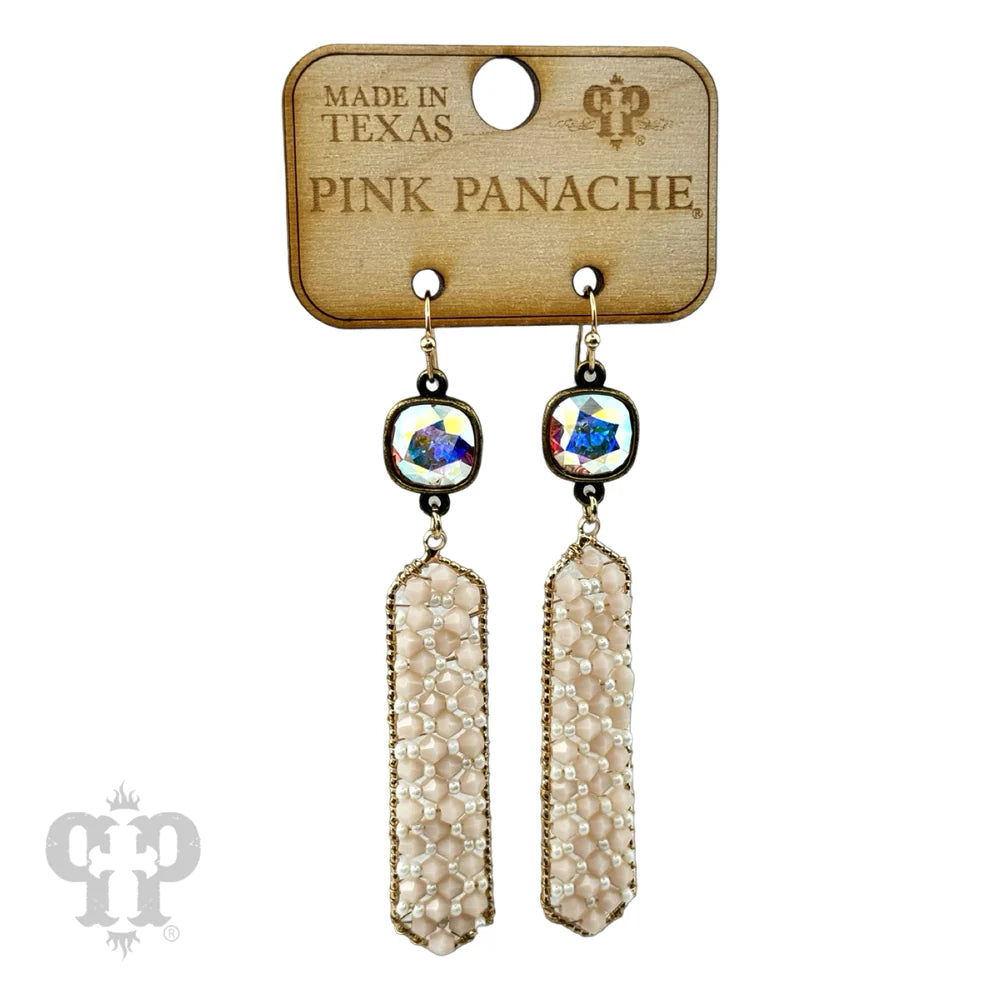 Sparkle and Bead Earrings