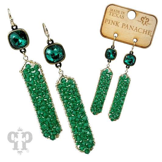 Sparkle and Bead Earrings