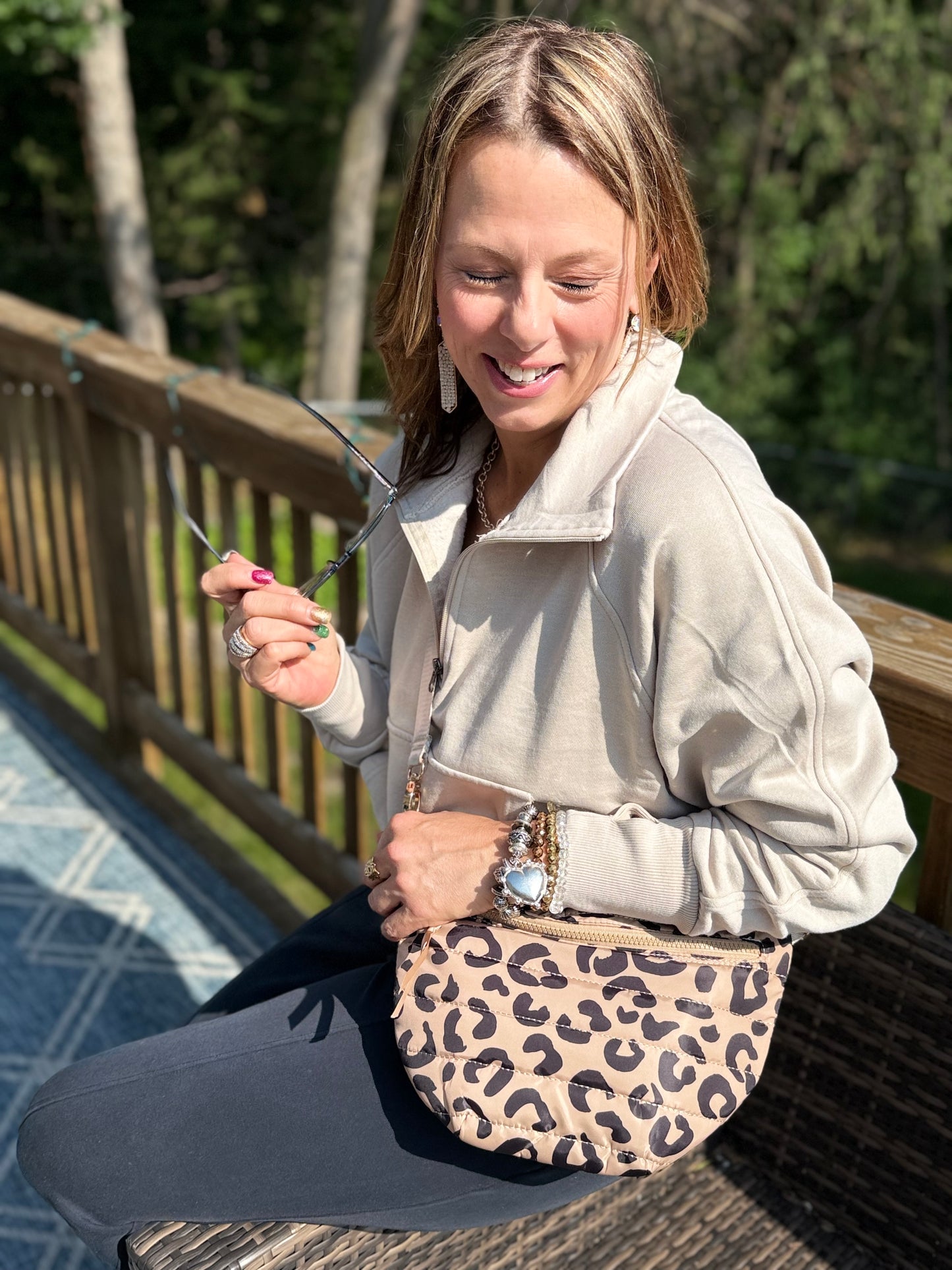 3/4 Zip Shop Fave Sweatshirt