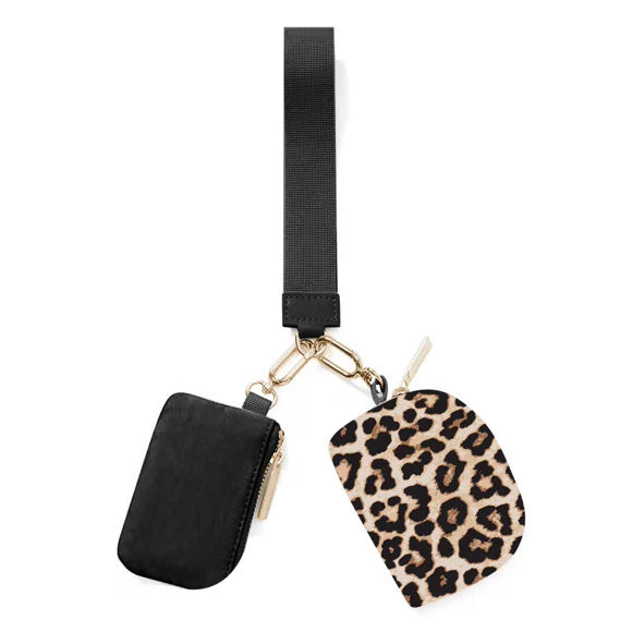 Dual Double Wristlet