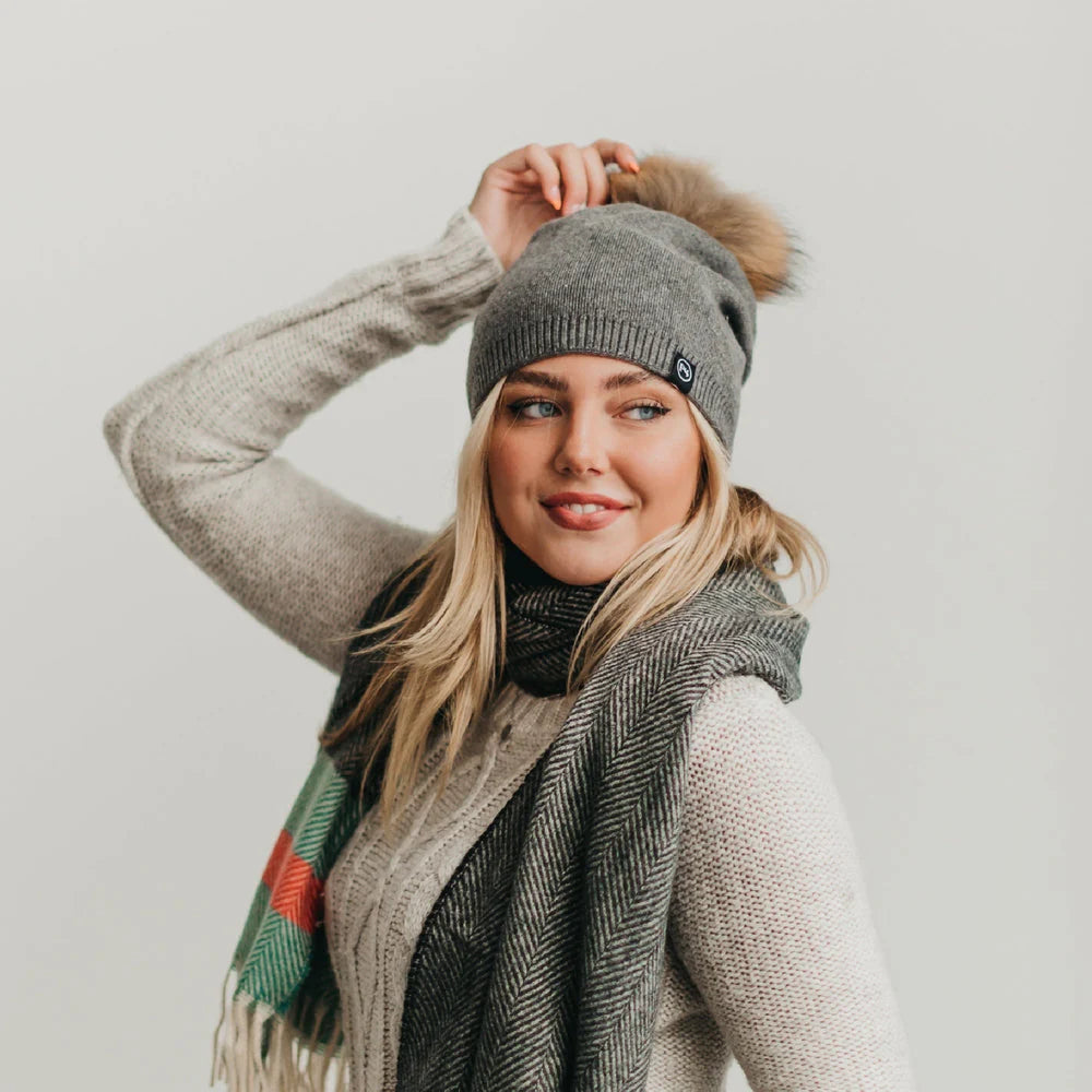 Softest Slouchy Removeable Pom Beanie