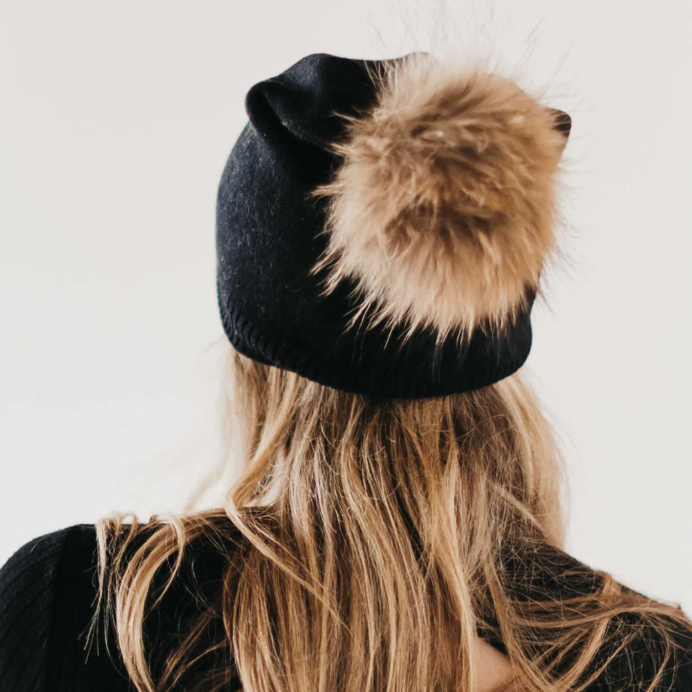 Softest Slouchy Removeable Pom Beanie