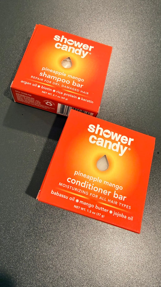 Shampoo and Conditioner Shower Candy Bars