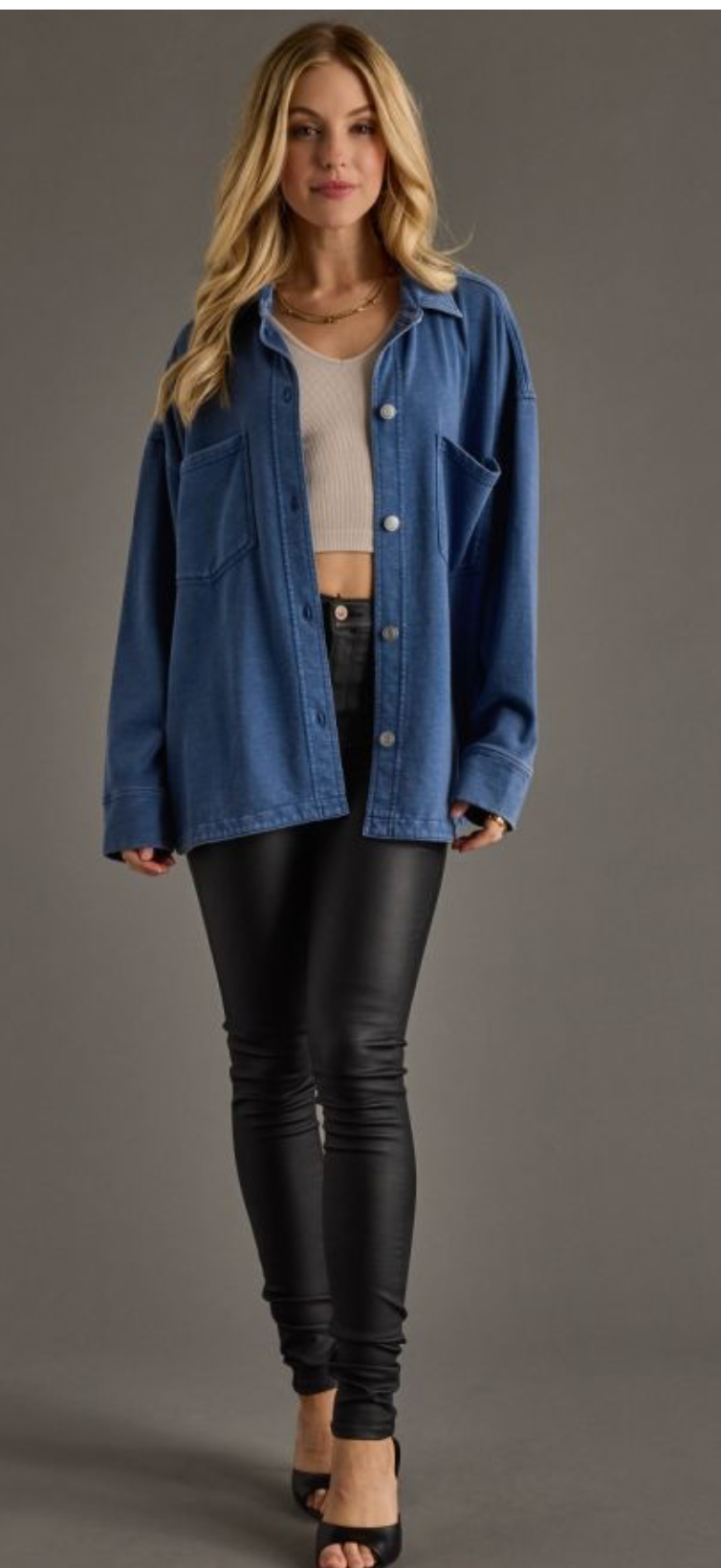 Soft Brushed Button Up Shirt