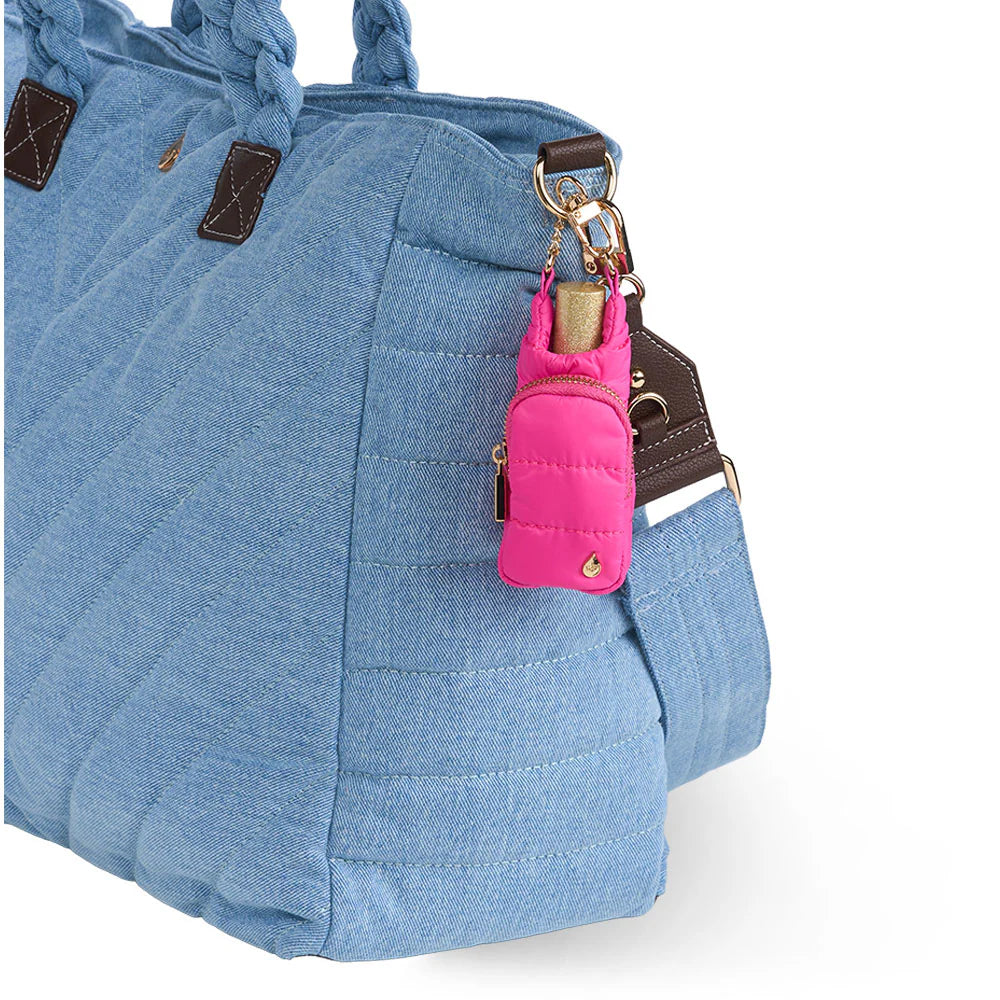 Mini Hydrobag Charm in Bright Pink