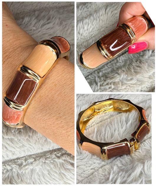 Bangle with Color Block Details