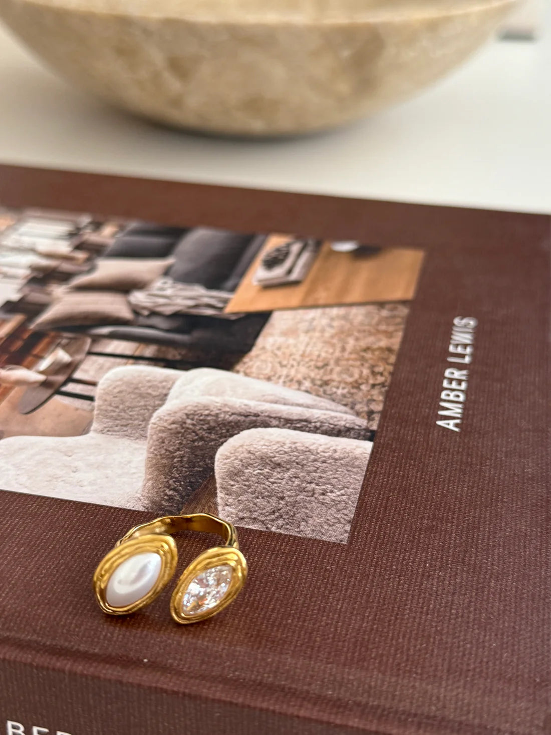 Milo Ring from Chan Sutt Pearls