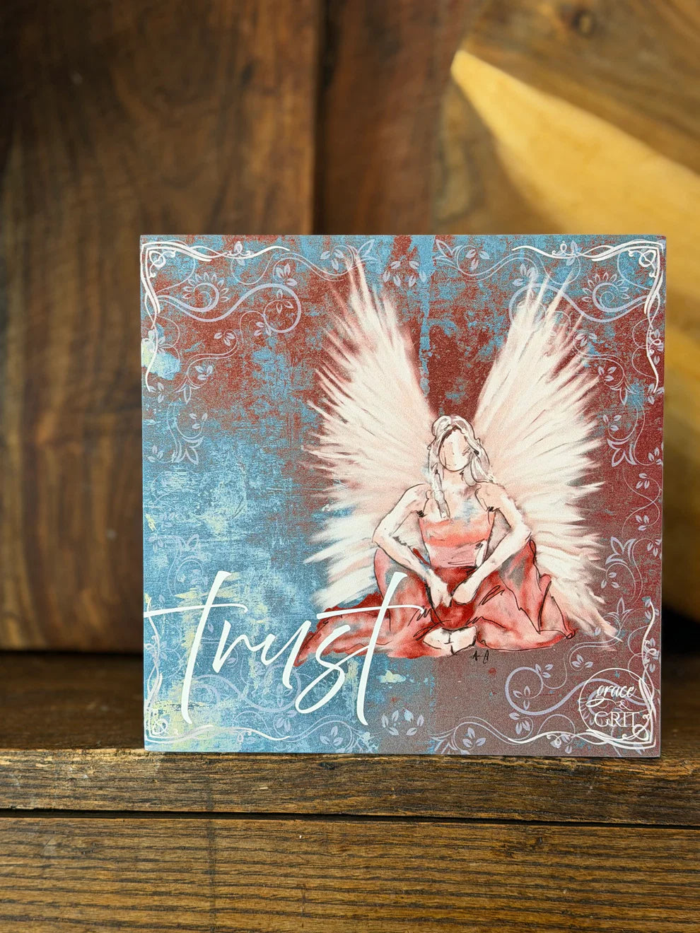 Wood Block Inspiration Angels by Amy Grace