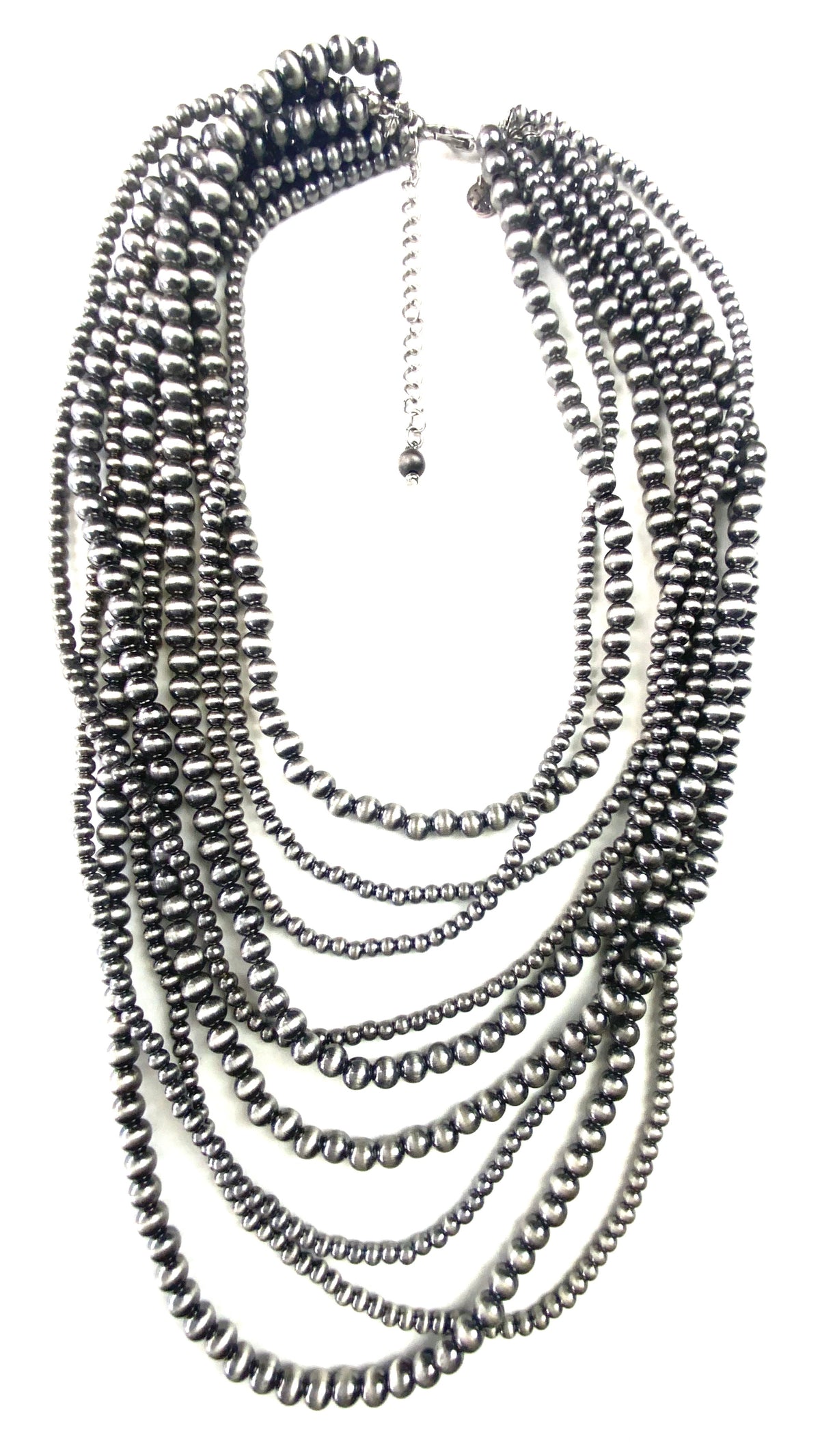 Mixed Fauz Navajo Bead Necklace by Lost and Found