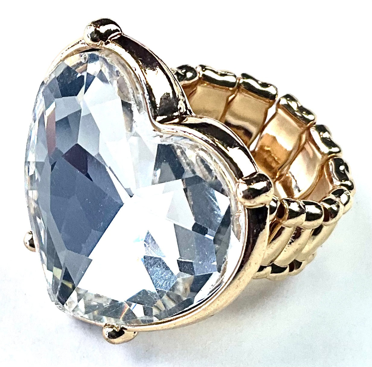 Bling Heart Ring from Lost and Found