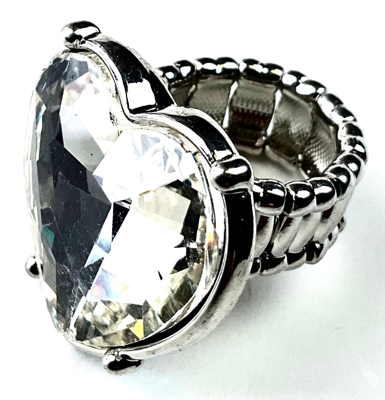 Bling Heart Ring from Lost and Found
