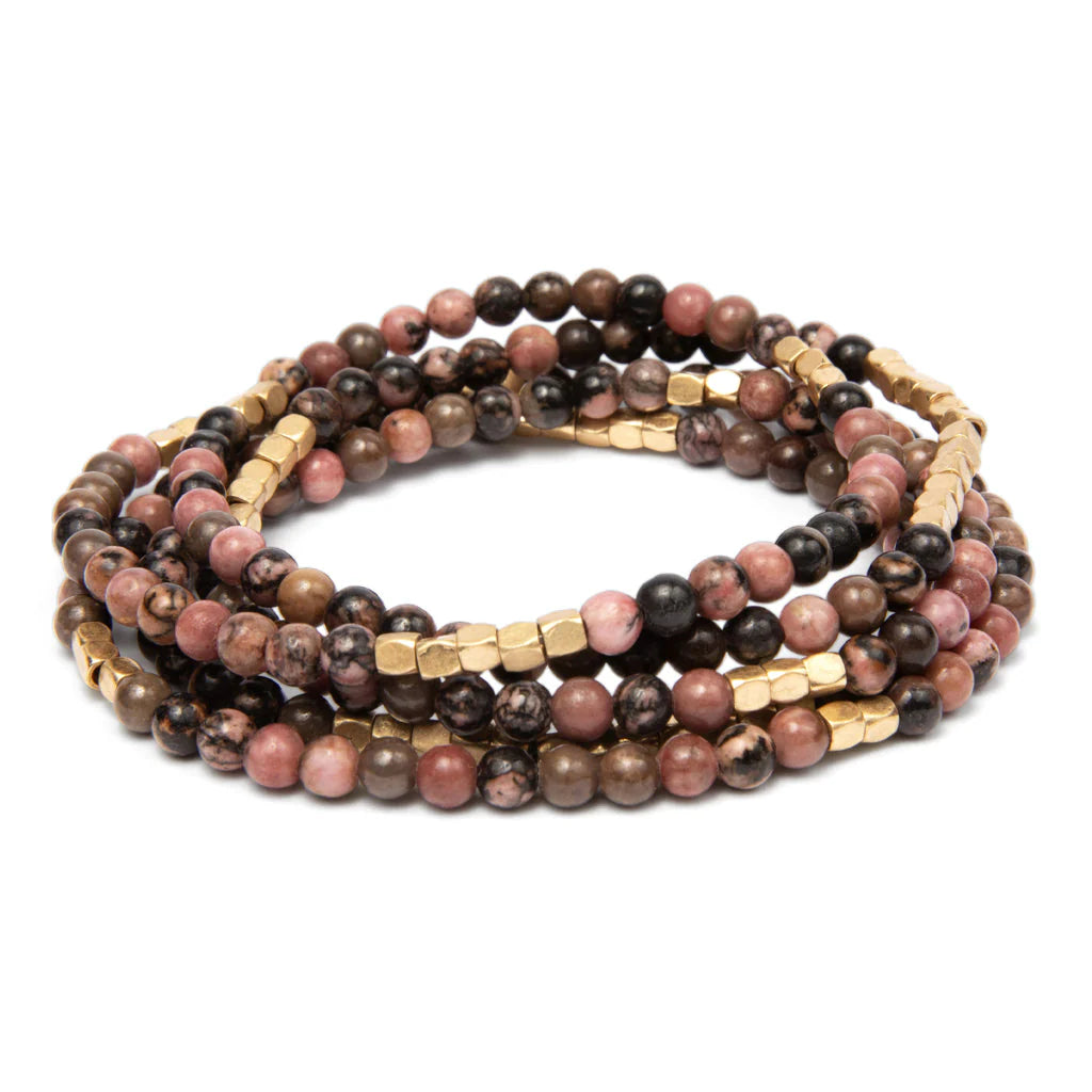 Scout Stone Wrap Bracelet/Necklace (Multiple Choices)