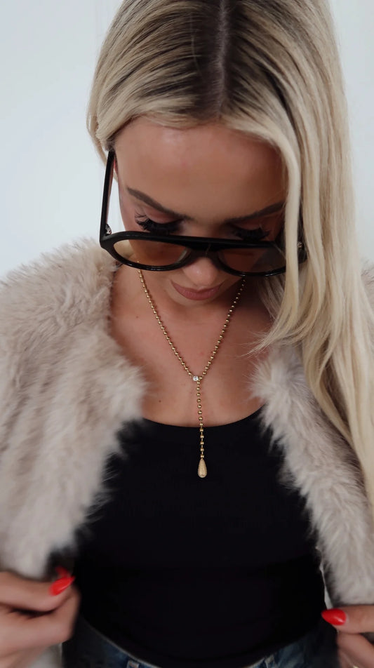 Lainey Lariat Necklace