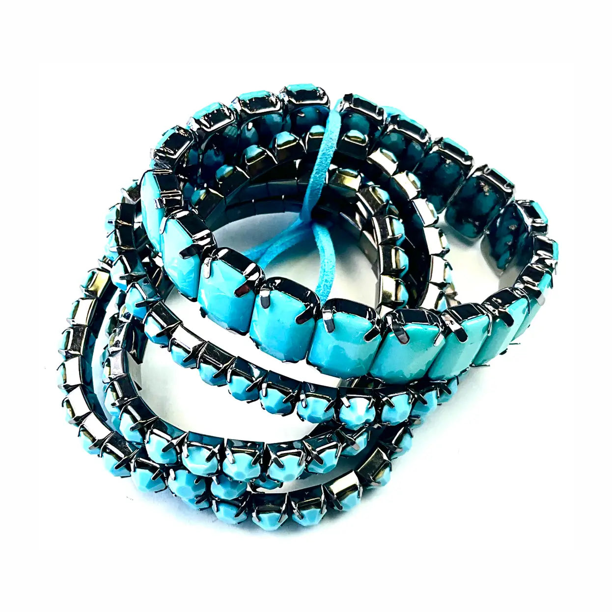 Rhinestone Stretch Bracelet by Lost and Found