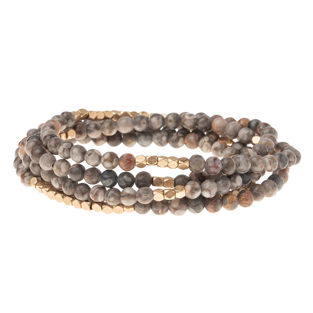 Scout Stone Wrap Bracelet/Necklace (Multiple Choices)