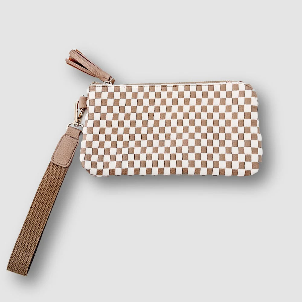 Woven Wallet Clutch