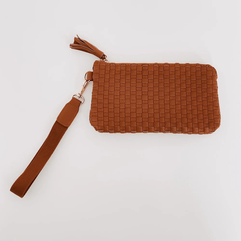 Woven Wallet Clutch