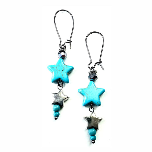Graduating Star Earrings by Lost and Found