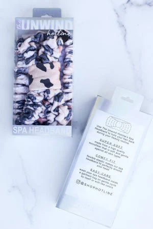 Microfiber spa headband