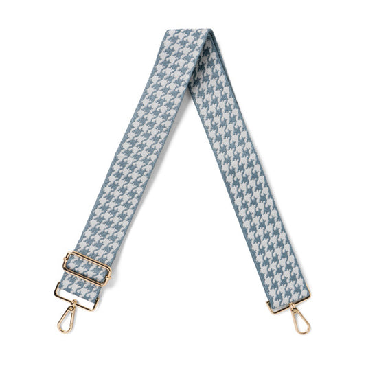 Strap Blue Houndstooth