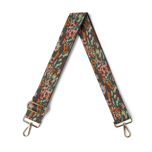 Strap Floral Teal, Pink, Rust