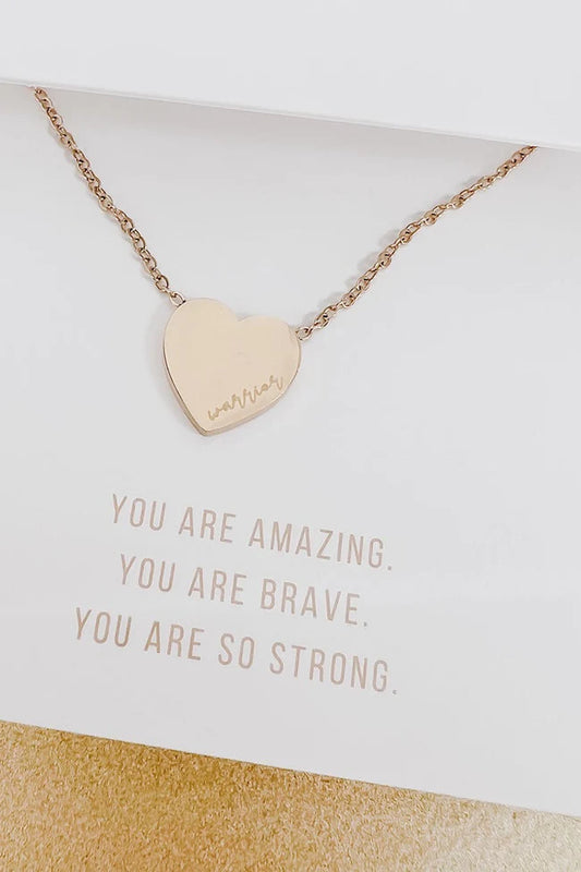 Heart Warrior Necklace