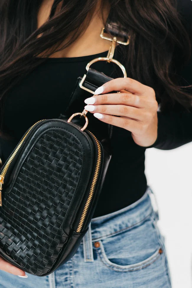 Woven Sling Bag, Two straps and Multiple Choices