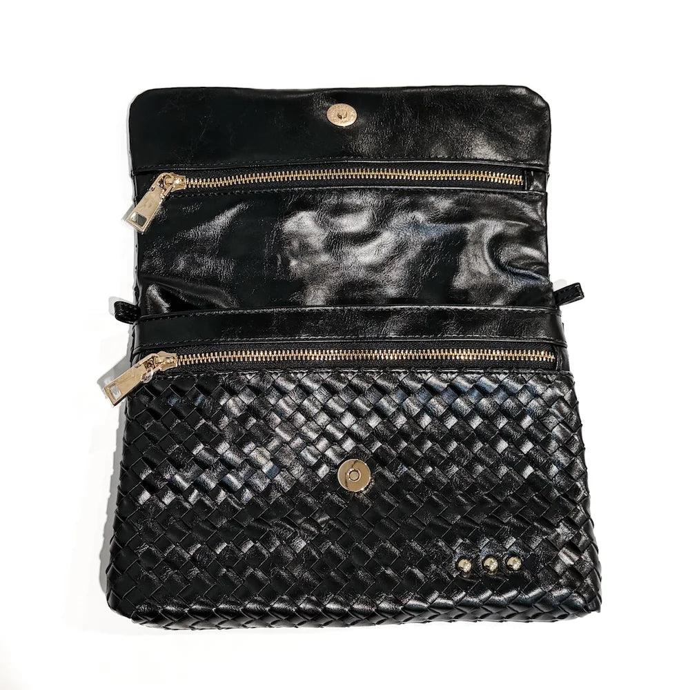 Clutch Woven Date Night Bag